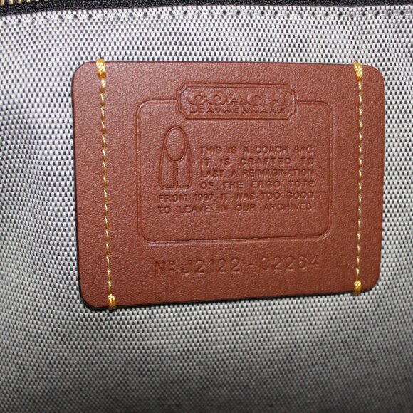 Coach Originals Ergo Glovetanned Leather Hobo – Style C2264 - Picture 6 of 8